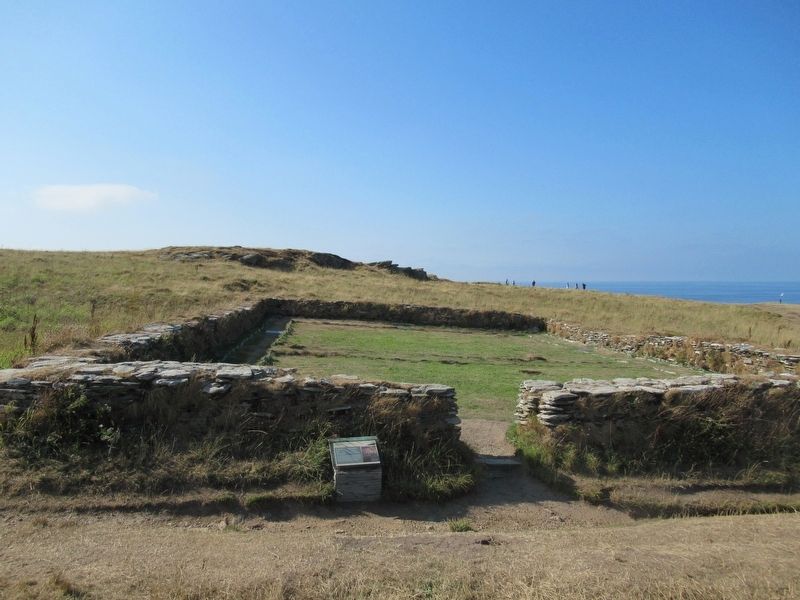 The Garden at Tintagel Castle. Click for full size. The Garden at Tintagel Castle image. Click for full size.