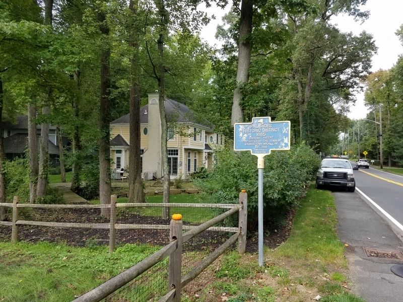 Palisades Historic District Marker. Click for full size. Palisades Historic District Marker image. Click for full size.