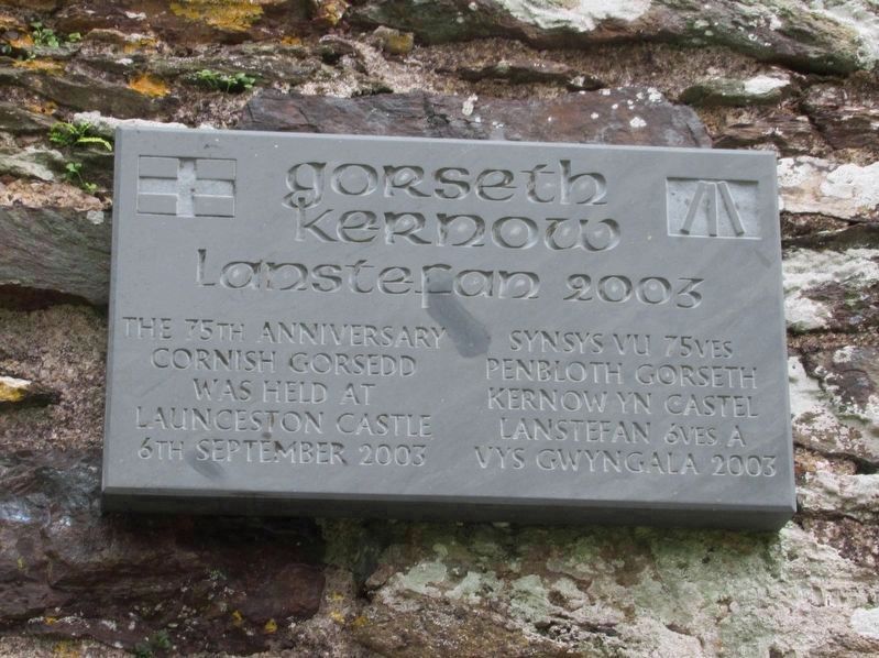 Gorseth Kernow Marker image. Click for full size.