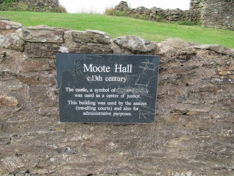 Moote Hall Marker image. Click for full size.