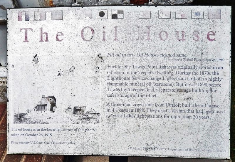 Oil House Marker image. Click for full size.
