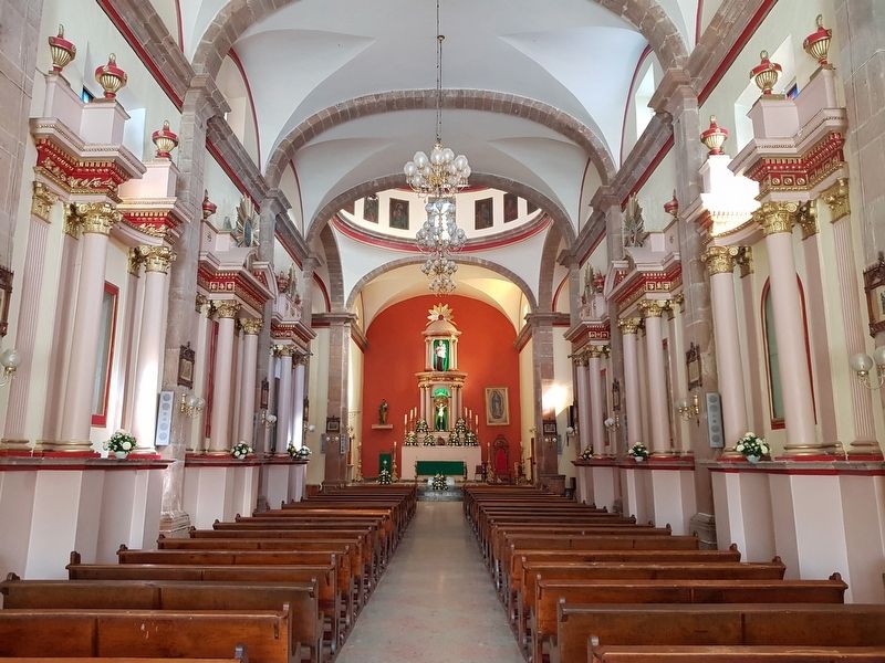 The interior of the Parish of San Antonio de Padua image. Click for full size.