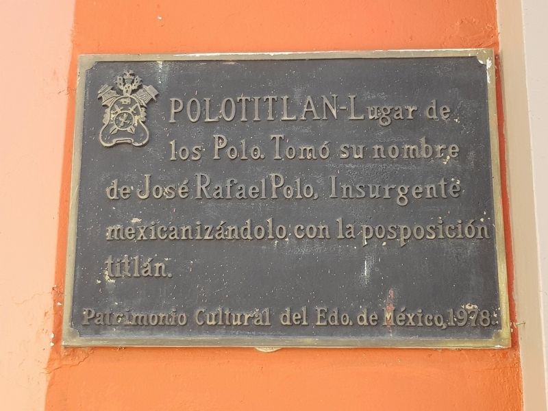 Polotitlán Marker. Click for full size. Polotitlán Marker image. Click for full size.