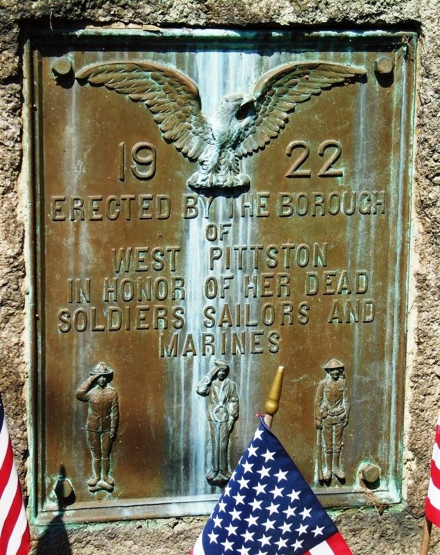 World War Memorial Marker. Click for full size. World War Memorial Marker image. Click for full size.