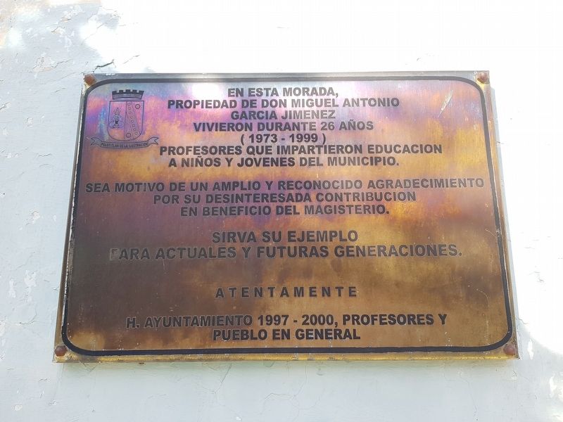 Teachers of Polotitl�n Marker image. Click for full size.
