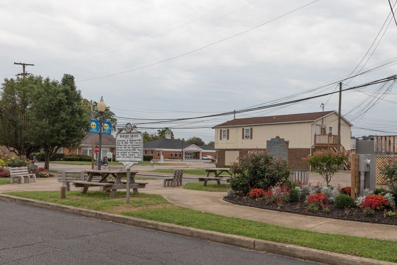 “Border Grays” and Historic Point Pleasant Markers. Click for full size. “Border Grays” and Historic Point Pleasant Markers image. Click for full size.