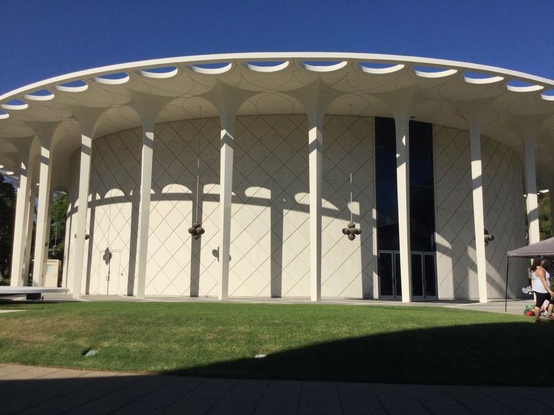 Beckman Auditorium. Click for full size. Beckman Auditorium image. Click for full size.