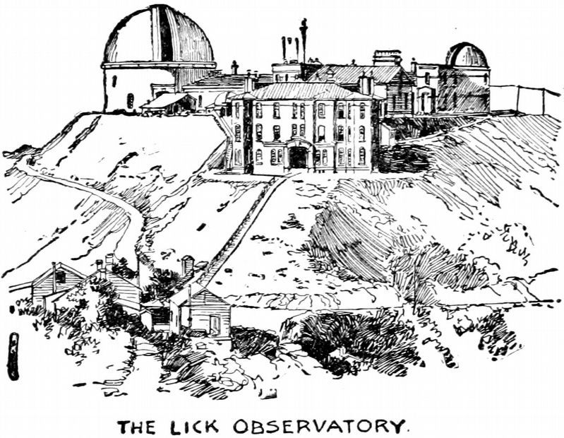 The Lick Observatory. Click for full size. The Lick Observatory image. Click for full size.