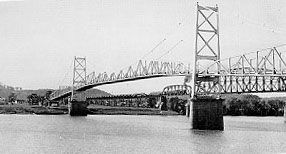 Silver Bridge, Point Pleasant, WV image. Click for full size.