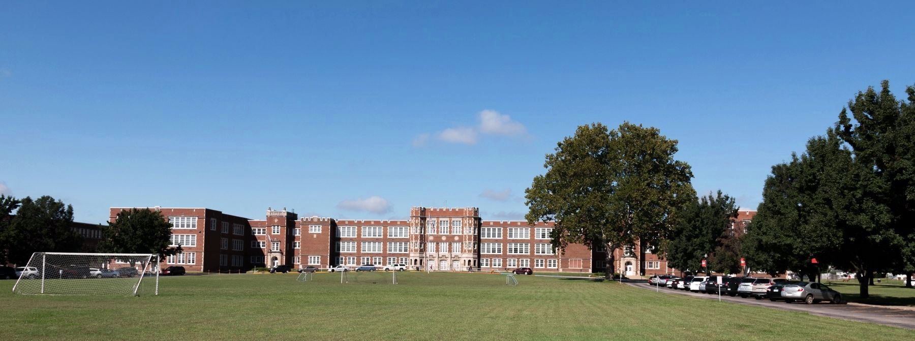 Parkersburg High School. Click for full size. Parkersburg High School image. Click for full size.