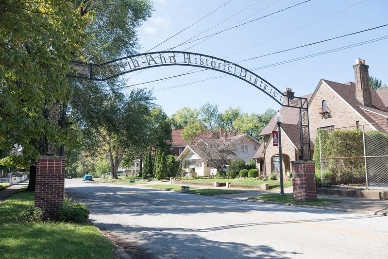 Julia-Ann Square Historic District and Marker. Click for full size. Julia-Ann Square Historic District and Marker image. Click for full size.