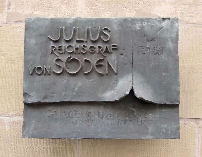 Julius Reichsgraf Von Soden Marker image. Click for full size.