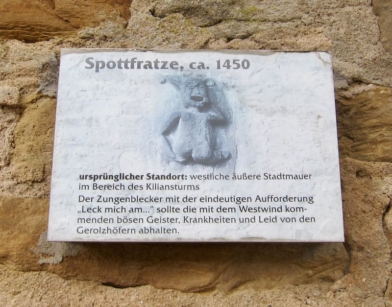 Spottfratze Marker image. Click for full size.