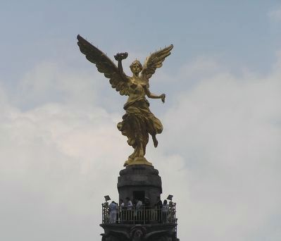 Monument to Mexican Independence. Click for full size. Monument to Mexican Independence image. Click for full size.