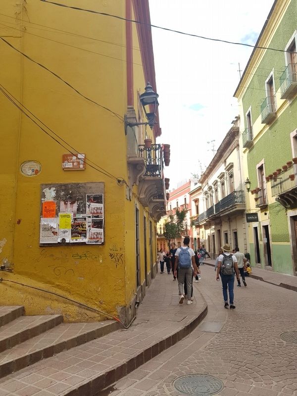 Villa de Guanajuato Marker. Click for full size. Villa de Guanajuato Marker image. Click for full size.
