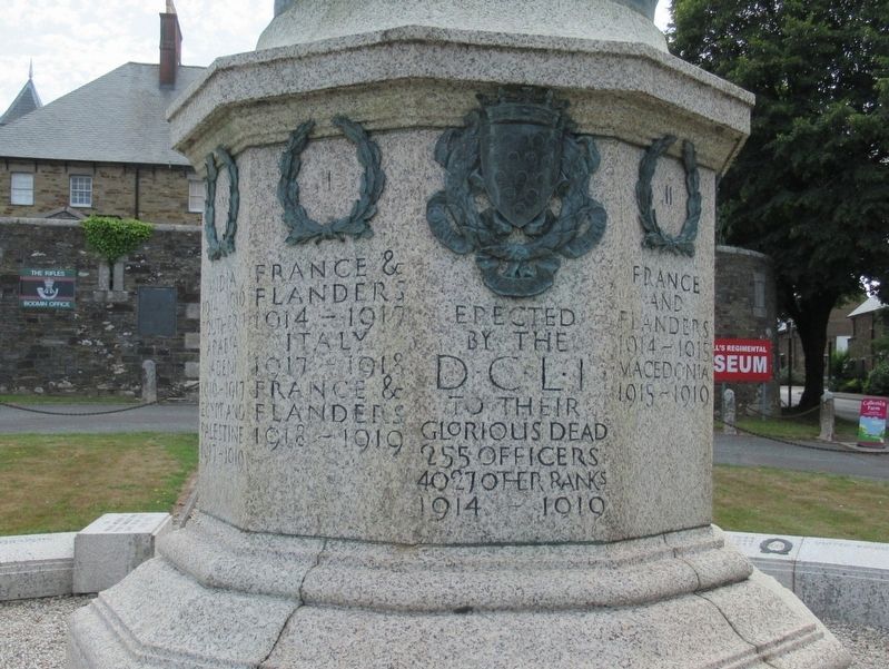 Duke of Cornwall Light Infantry Memorial image. Click for full size.