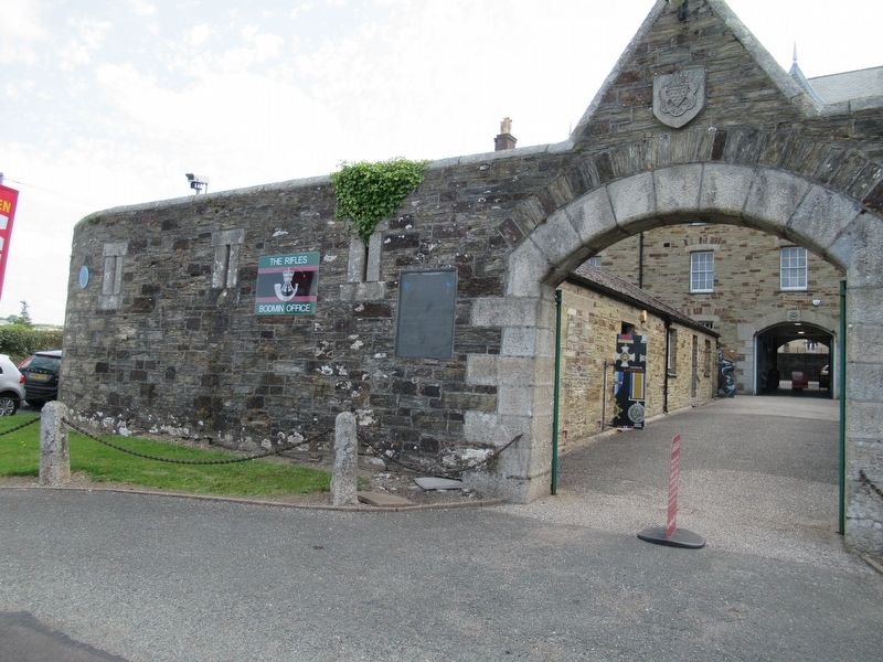 Bodmin Militia Stores Keep Marker image. Click for full size.