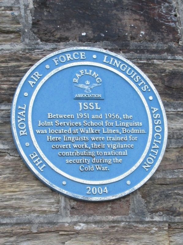 RAF Linguists Association Marker image. Click for full size.