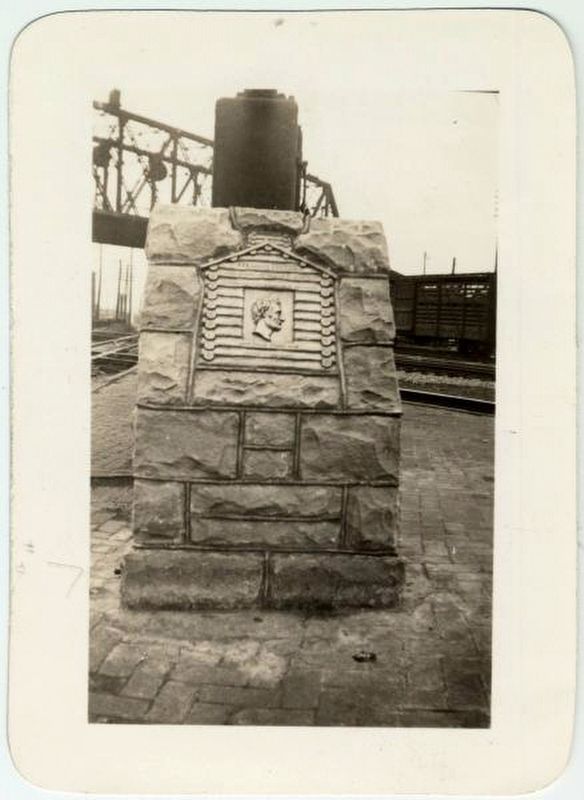 Abraham Lincoln Marker image. Click for full size.