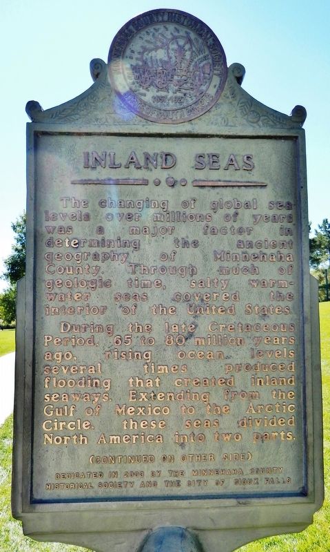 Inland Seas Marker (<i>side 1</i>). Click for full size. Inland Seas Marker (<i>side 1</i>) image. Click for full size.