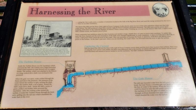 Harnessing the River Marker. Click for full size. Harnessing the River Marker image. Click for full size.