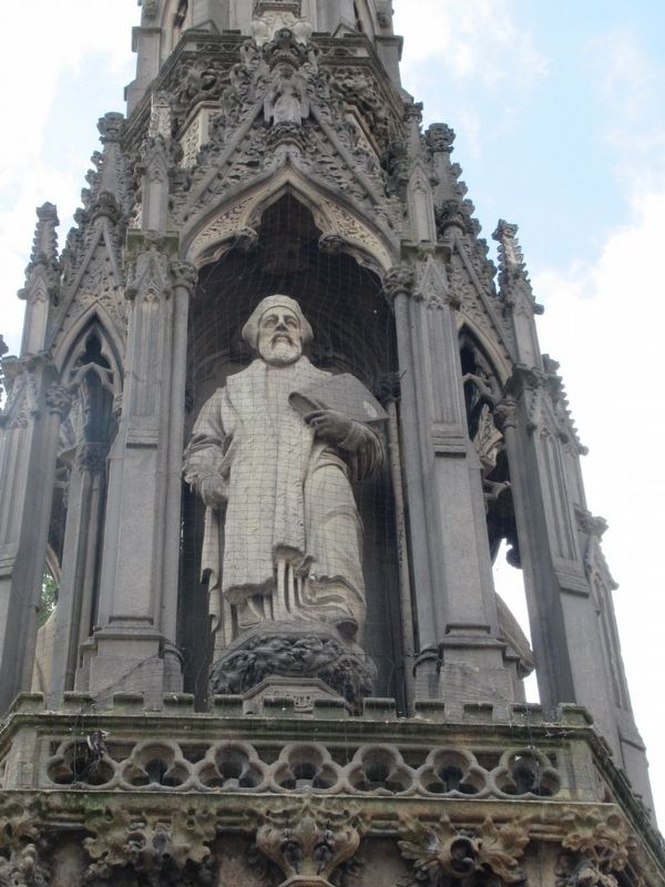 Oxford Martyr’s Memorial. Click for full size. Oxford Martyr’s Memorial image. Click for full size.
