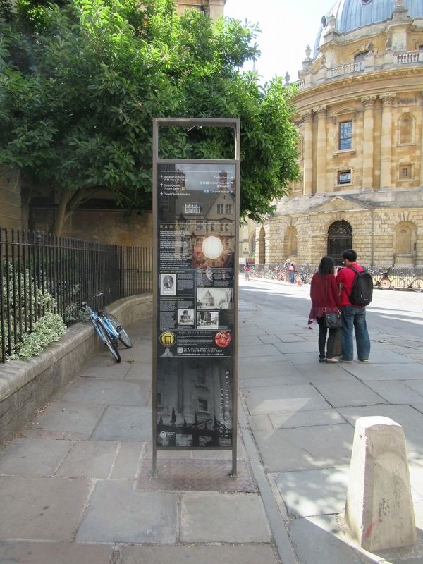 Radcliffe Square Marker image. Click for full size.