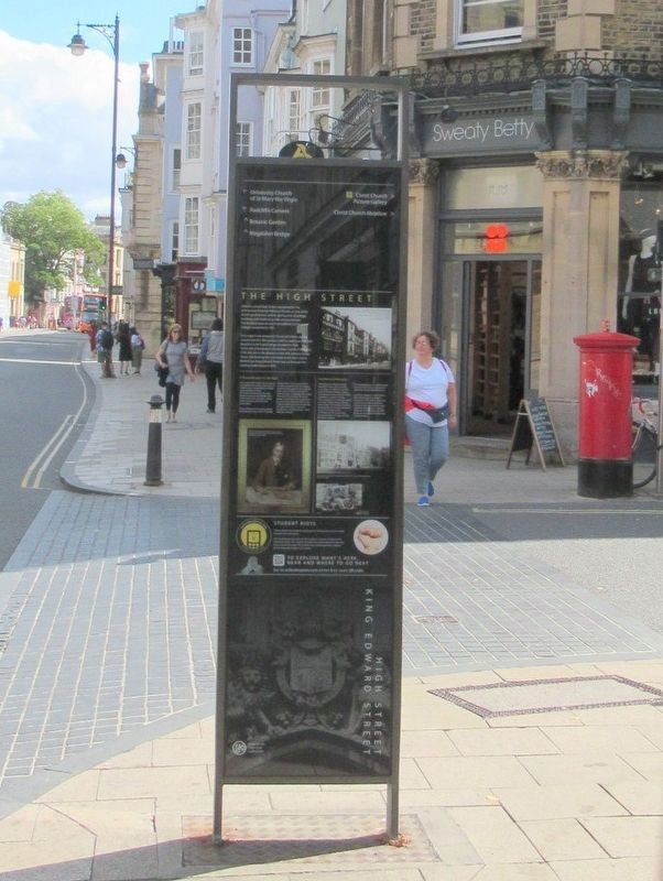 The High Street Marker. Click for full size. The High Street Marker image. Click for full size.