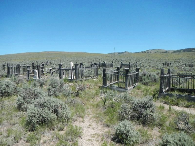 Bannack Cemetery image. Click for full size.