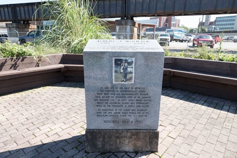 Albert J. Woofter Monument. Click for full size. Albert J. Woofter Monument image. Click for full size.