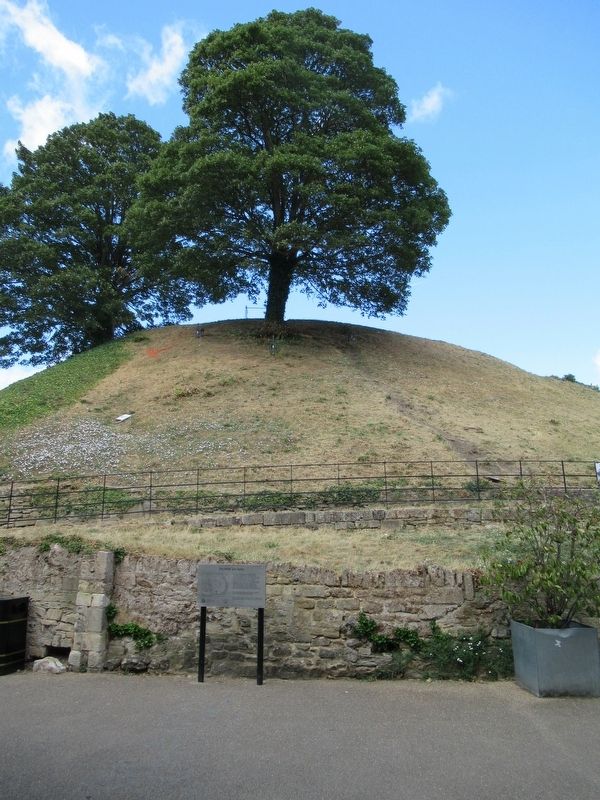 The Motte and Bailey Marker image. Click for full size.