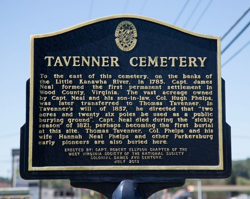Tavenner Cemetery Marker image. Click for full size.