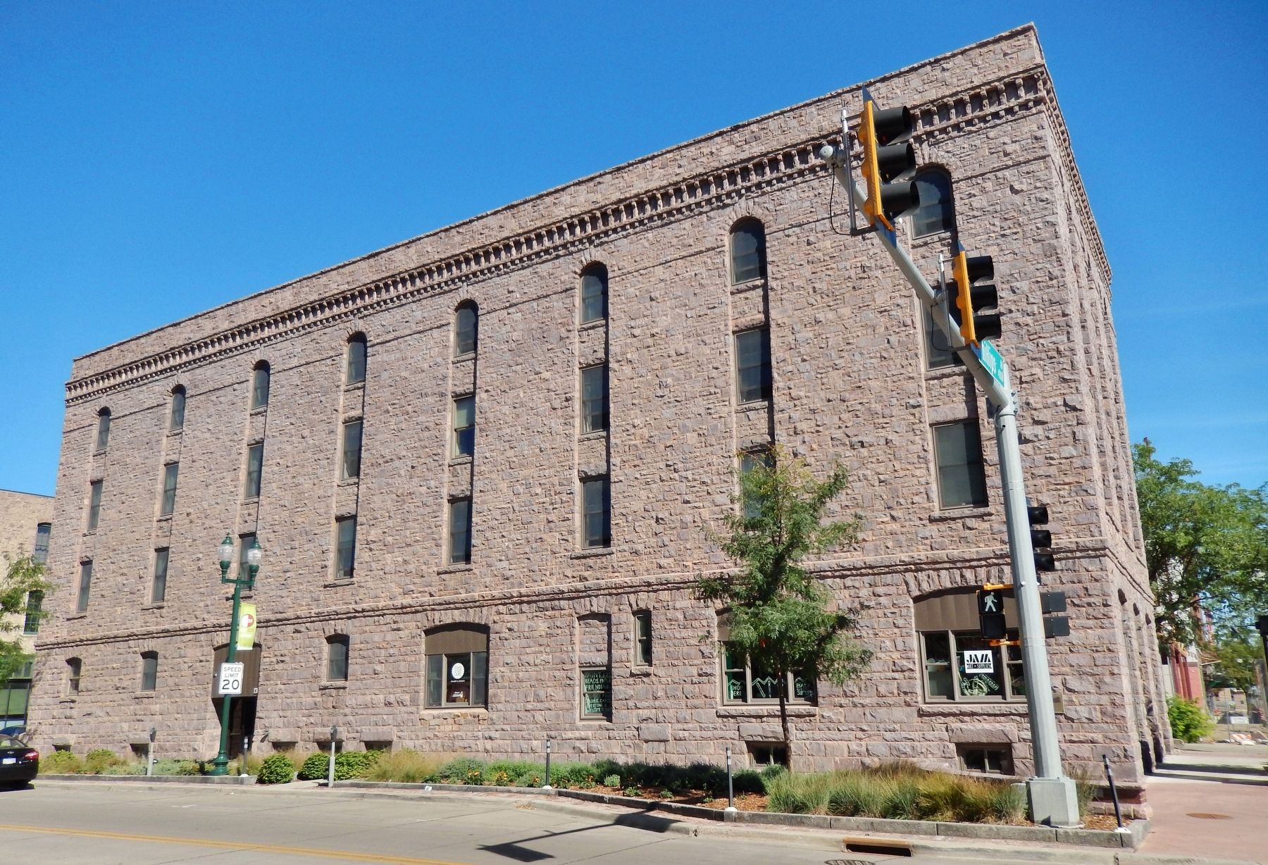 The Andrew Kuehn Company Building (<i>wide view from West 6th Street</i>). Click for full size. The Andrew Kuehn Company Building (<i>wide view from West 6th Street</i>) image. Click for full size.