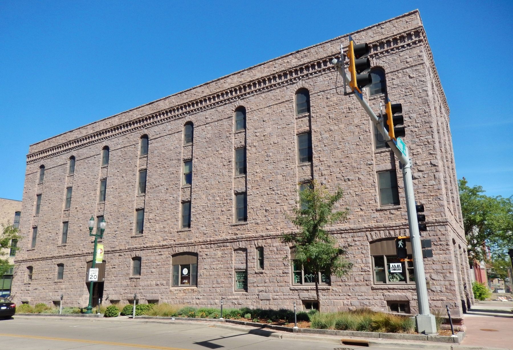 The Andrew Kuehn Company Building (<i>wide view from West 6th Street</i>) image. Click for full size.