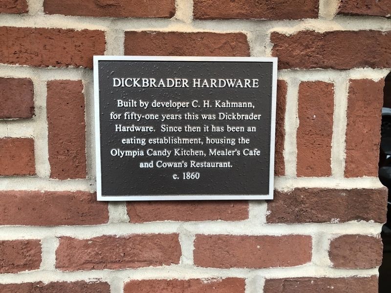 Dickbrader Hardware Marker image. Click for full size.