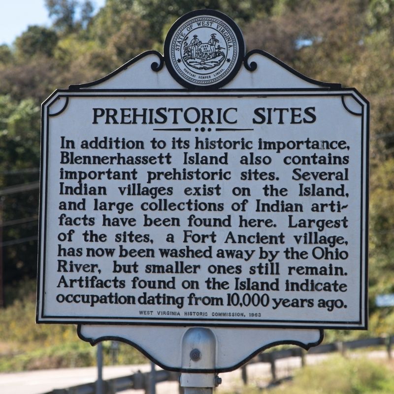 Prehistoric Sites Marker image. Click for full size.