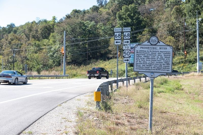 Prehistoric Sites Marker image. Click for full size.