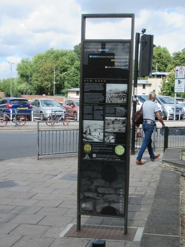 New Road Marker. Click for full size. New Road Marker image. Click for full size.