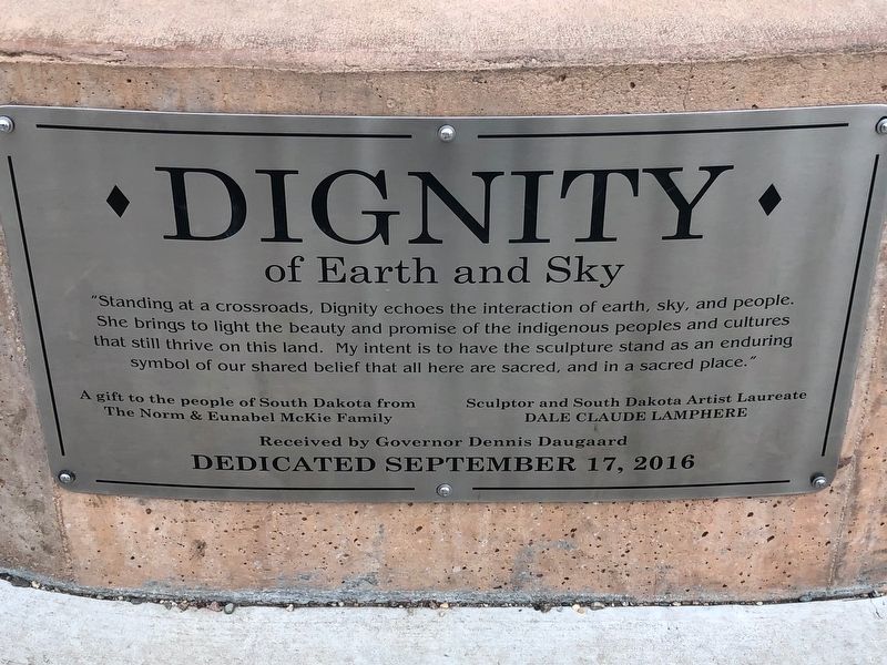 Dignity Marker. Click for full size. Dignity Marker image. Click for full size.