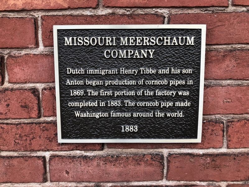 Missouri Meerschaum Company Marker image. Click for full size.