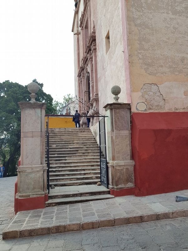 The Temple of San Roque Marker. Click for full size. The Temple of San Roque Marker image. Click for full size.