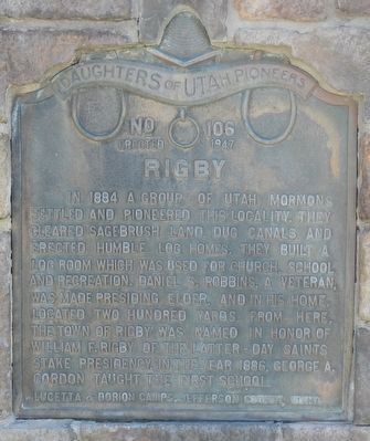 Rigby Marker image. Click for full size.