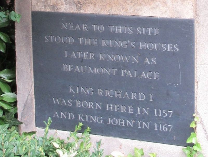 Beaumont Palace Marker. Click for full size. Beaumont Palace Marker image. Click for full size.