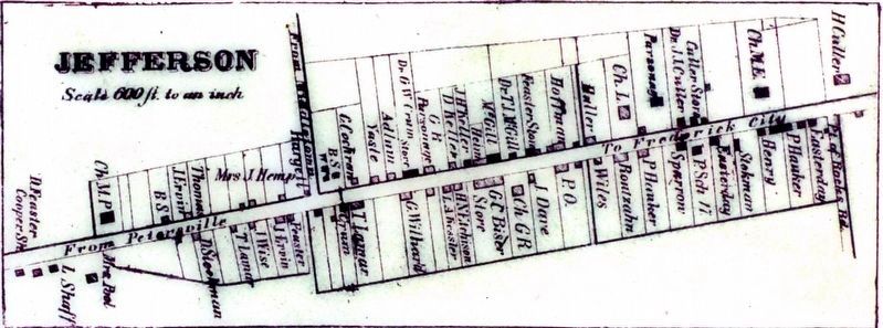 Map of Jefferson. Click for full size. Map of Jefferson image. Click for full size.