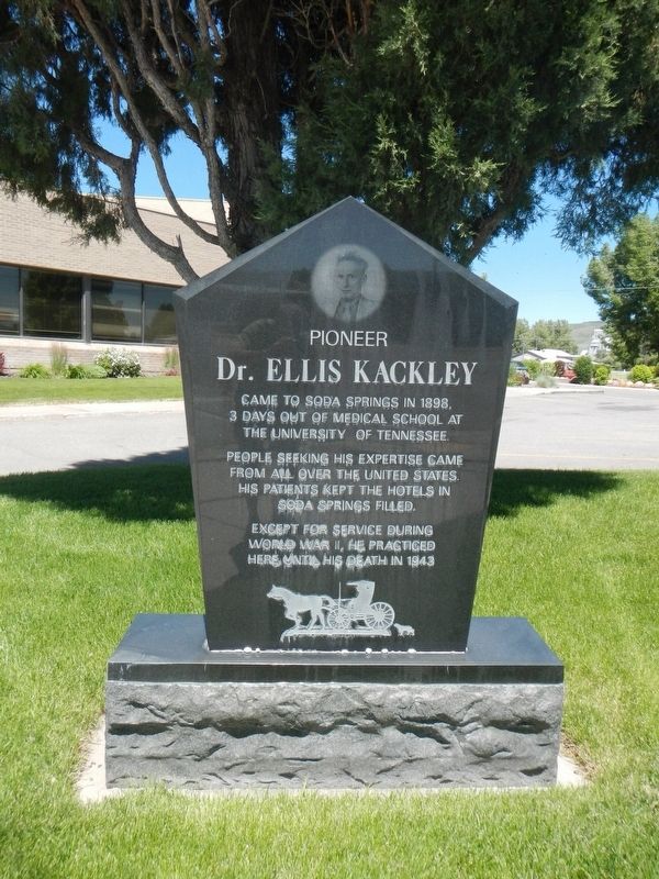 Dr. Ellis Kackley Marker image. Click for full size.