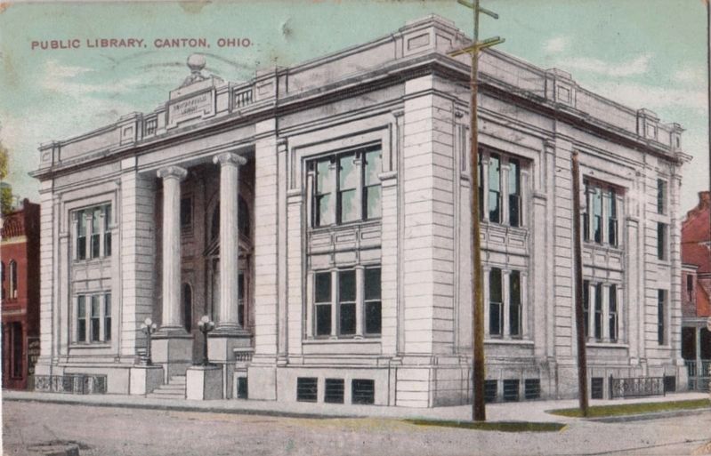 Public Library, Canton, Ohio image. Click for full size.