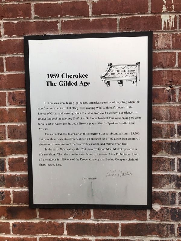 1959 Cherokee Marker. Click for full size. 1959 Cherokee Marker image. Click for full size.