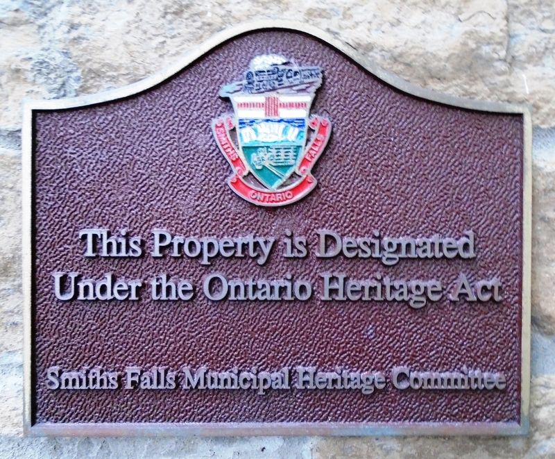Town Hall Heritage Marker image. Click for full size.