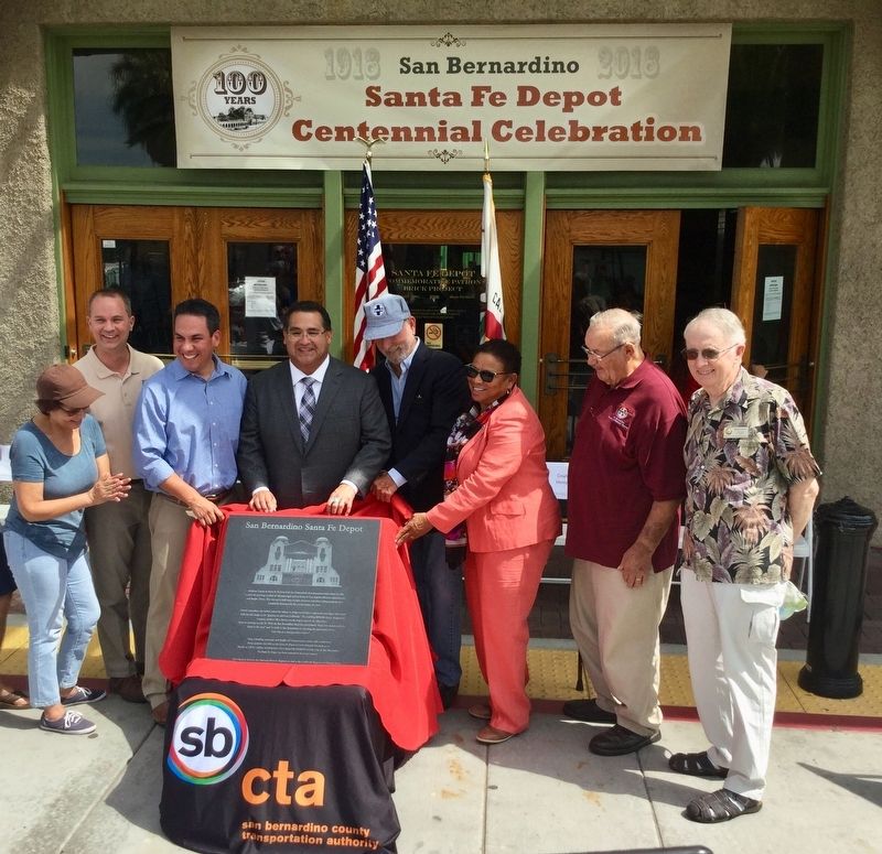 Marker Unveiling Ceremony image. Click for full size.