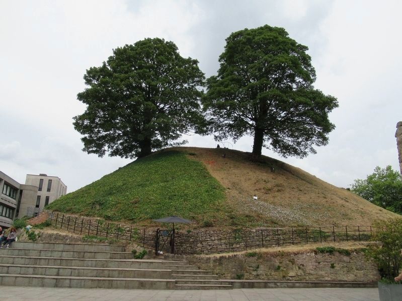 The Motte (Mound) at Oxford Castle image. Click for full size.